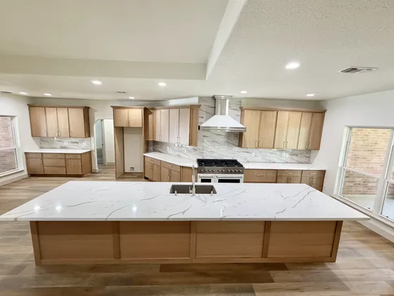 Kitchen remodel completed by Vastine Remodeling & Construction near Dickinson, TX (photo 1 of 45)