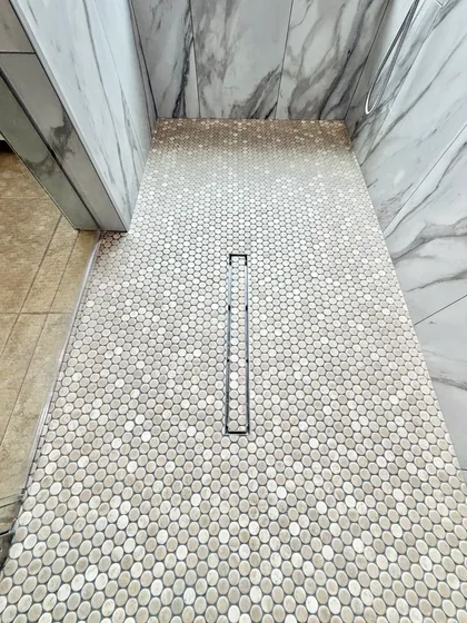Bathroom remodel completed by Vastine Remodeling & Construction near Dickinson, TX (photo 4 of 238)