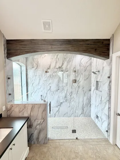 Bathroom remodel completed by Vastine Remodeling & Construction near Dickinson, TX (photo 6 of 238)