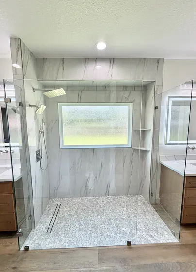 Bathroom remodel completed by Vastine Remodeling & Construction near Dickinson, TX (photo 7 of 238)